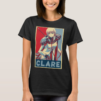 Claymore Anime Character CLARE Art Classic T Shirt