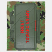 CLAYMORE FLEECEDECKE (Vorderseite)