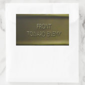 Claymore Mine Aufkleber Mk II Front gegen Feind (Tasche)