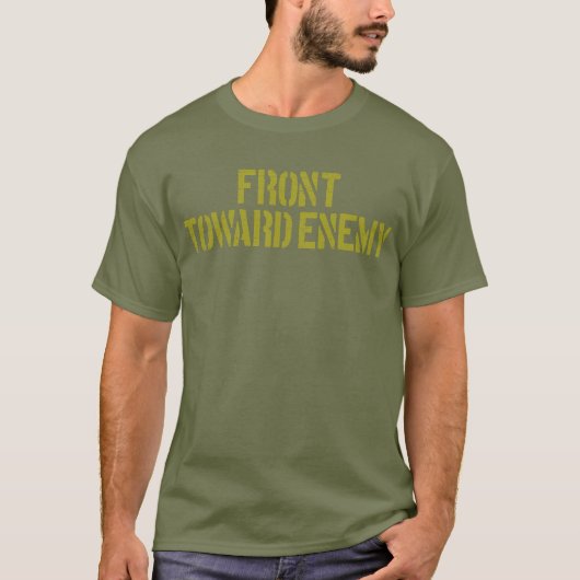 Claymore Mine Front gegen Feind Claymore Mine T-Shirt (Vorderseite)