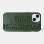 Claymore Mine iPhone 15 Hülle (Rückseite (Horizontal))