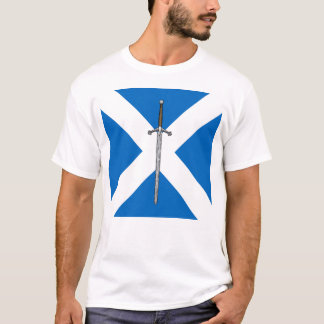 Claymore und Saltire T-Shirt
