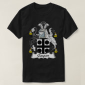 Clayton Coat of Arms Familienwappen T-Shirt (Design vorne)
