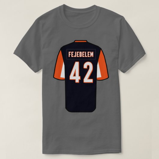 Clayton Fejedelem Jersey T-Shirt (Design vorne)