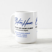 Clayton House Restaurant, Wheel, IL Kaffeetasse (Vorderseite Links)