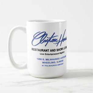Clayton House Restaurant, Wheel, IL Kaffeetasse