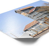 Clayton, New Mexico, Getreidemühle und Aufzug Fotodruck (Ecke)