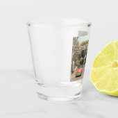 Clayton Thousand Islands NY, 1959 Vintag Style Schnapsglas (Links)