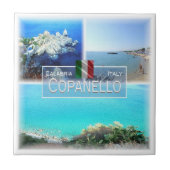 CLB008 COPANELLO, Kalabrien, Italien, Fliese (Vorderseite)