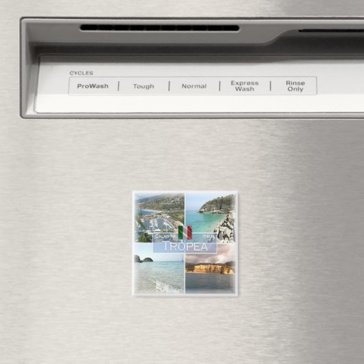 CLB013 TROPEA, Kalabrien, Italien, Kühlschrank Magnet (In Situ (Geschirrspüler))