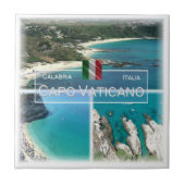 CLB015 CAPO VATICANO, Kalabrien, Italien, Fliese (Vorderseite)