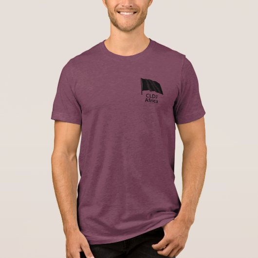 CLDJ Black Flag Tri-Mix-T - Shirt (Vorderseite)