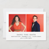 CLEAN 2 FOTOS speichern Save The Date (Vorderseite)