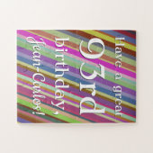 Clean 93rd Birthday Puzzle (Horizontal)