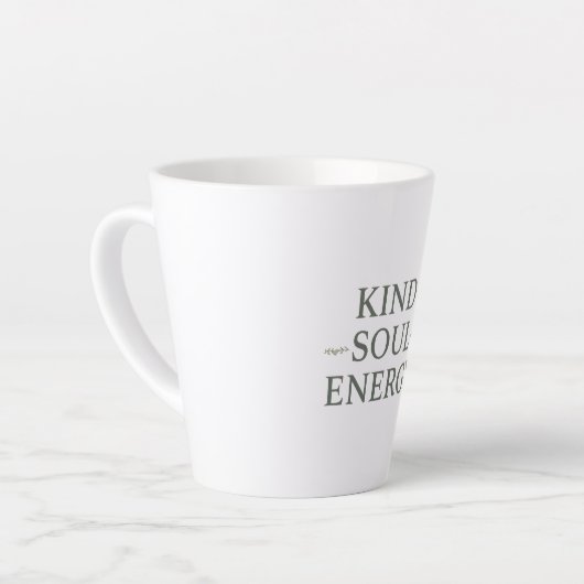 Clean and Simple "Kind Soul Energy" Milchtasse (Linke Ecke)