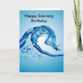 Clean and  Sober Karte (Vorderseite)