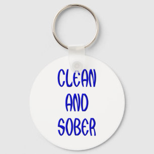 Clean and Sober Schlüsselanhänger