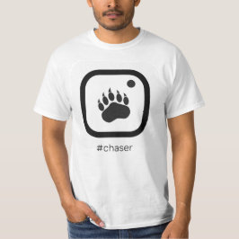 Clean B&W Bear Chaser T - Shirt