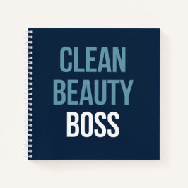 Clean Beauty Boss Notebook für Beautycounter Notizblock