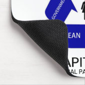 CLEAN CAPITALSM MOUSEPAD (Ecke)