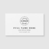 Clean Design Magnetic Business Card Magnetkarte (Vorderseite)