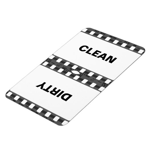 Clean Dirty Kühlschrank Magnet (Linke Seite)
