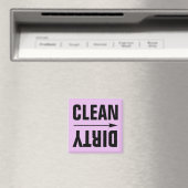 CLEAN DIRTY KÜHLSCHRANKMAGNETS MAGNET (In Situ (Geschirrspüler))