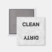 Clean Dirty Magnet (Vorderseite/Rückseite)