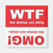 Clean Dirty Magnet (Vorne)