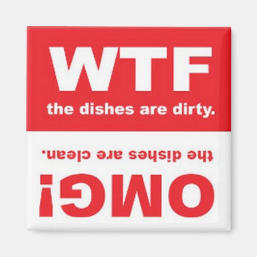 Clean Dirty Magnet (Vorne)