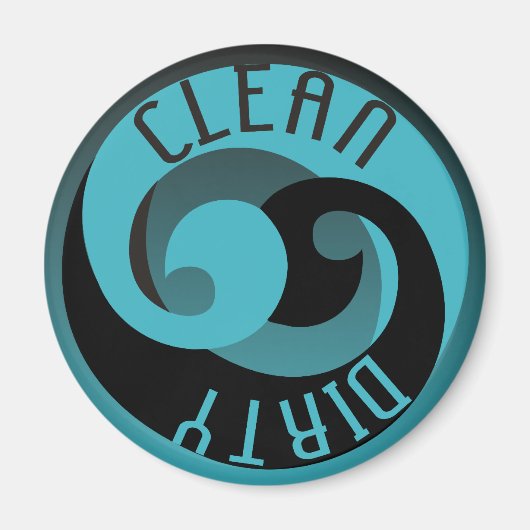 Clean Dirty Magnet 3 (Vorne)