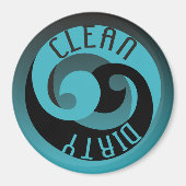 Clean Dirty Magnet 3 (Vorne)