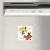 "CLEAN / DIRTY" Spülmaschine Magnet (In Situ (Geschirrspüler))