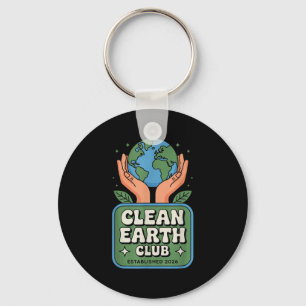 Clean Earth Club - Eco-Kids-Umweltabzeichen Schlüsselanhänger