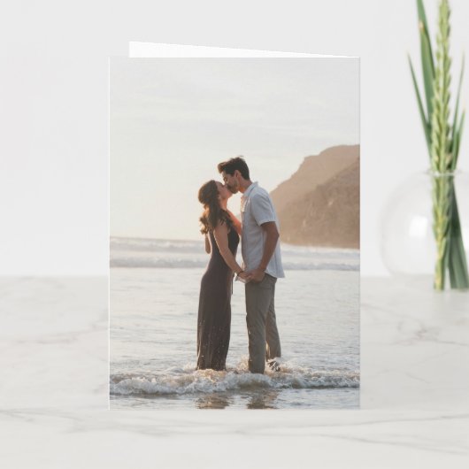 Clean Emerald Green QR Code Elegante Hochzeit Einladung (Rückseite)