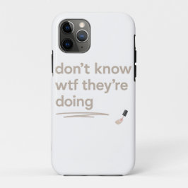 Clean Girl Chaos – Skincare Delulu Vibes Quote Case-Mate iPhone Hülle