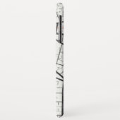 CLEAN HARVARD UNIVERSITY MASSACHUSETTS KONTUR MAP Case-Mate iPhone HÜLLE (Hinten/Links)