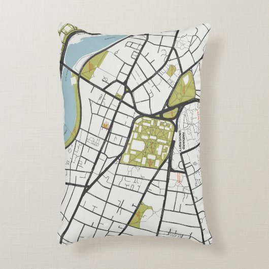 CLEAN HARVARD UNIVERSITY MASSACHUSETTS KONTUR MAP DEKOKISSEN (Vorderseite(Vertikal))