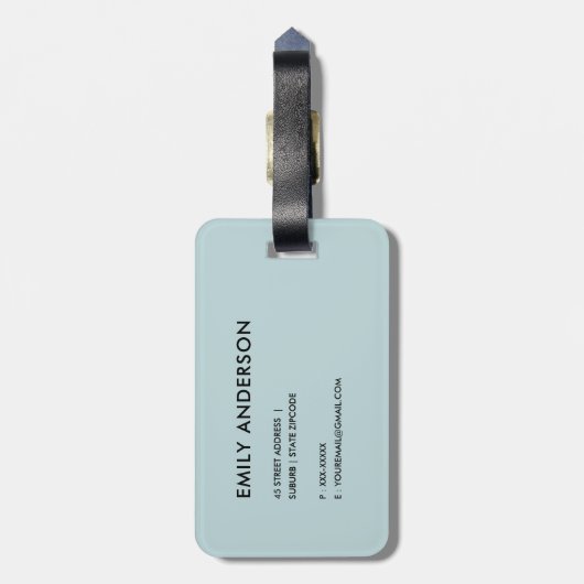 CLEAN HARVARD UNIVERSITY MASSACHUSETTS KONTUR MAP GEPÄCKANHÄNGER (Rückseite vertikal)