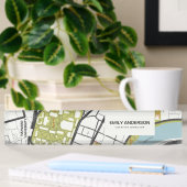CLEAN HARVARD UNIVERSITY MASSACHUSETTS KONTUR MAP NAMENSPLAKETTE