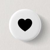 Clean Heart Accent Pin for Everyday Fashion Button (Vorderseite)
