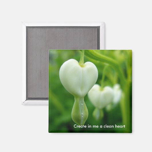 Clean Heart Magnet (Vorderseite/Rückseite)