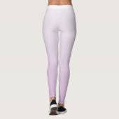 Clean Lilac Flat Shading Graphic Leggings (Rückseite)