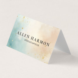 Clean Minimal Custom Family Name | 5-Minute Edit Visitenkarten