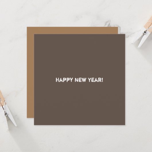 Clean monochrome, moderne visuelle QR-Code Karte (Vorderseite/Rückseite Beispiel)