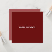 Clean monochrome, moderne visuelle QR-Code Karte (Vorderseite/Rückseite Beispiel)