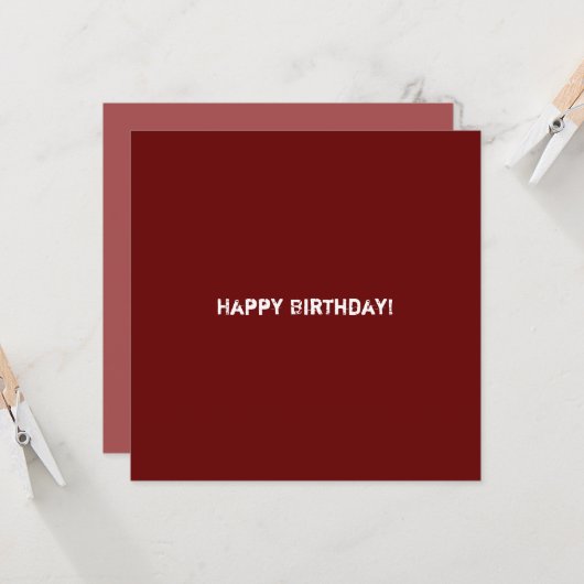 Clean monochrome, moderne visuelle QR-Code Karte (Vorderseite/Rückseite Beispiel)