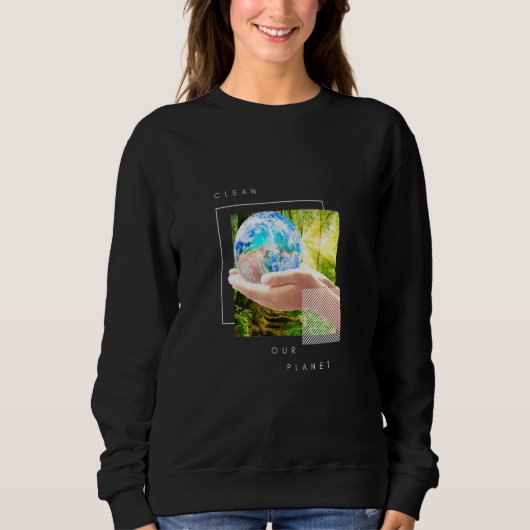 Clean Our Planet Forest Edition Sweatshirt (Vorderseite)