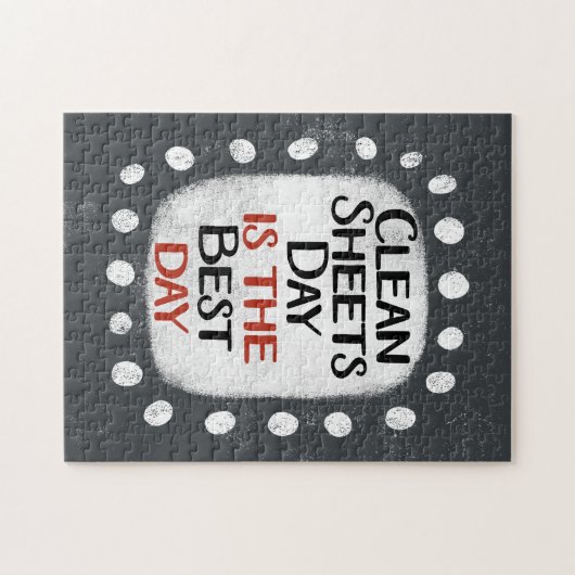 Clean Sheets Day Jigsaw Puzzle (Horizontal)