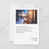 Clean & Simple Happy Valentine’s Day Flat Card (Rückseite)